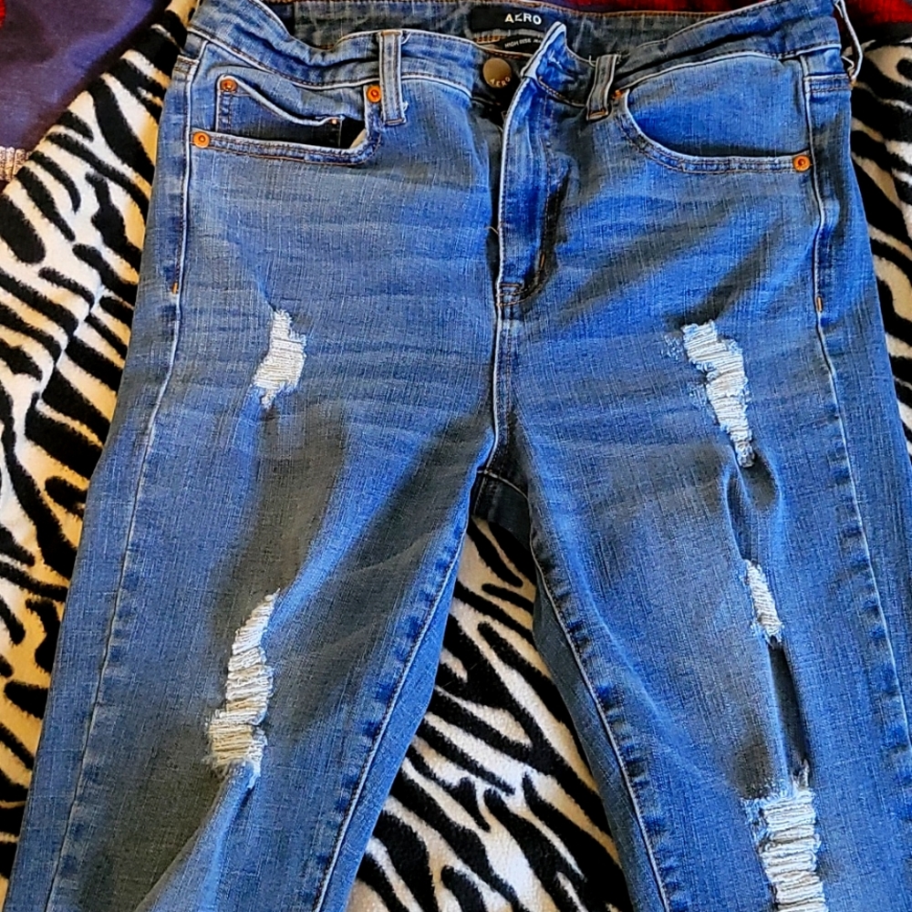 Aeropostale Jeggings size 12R high rise